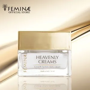 HEAVENLY CREAMS ครีมบำรุงผิวหน้าสูตรโกรทแฟคเตอร์และป้องกันแสงแดด